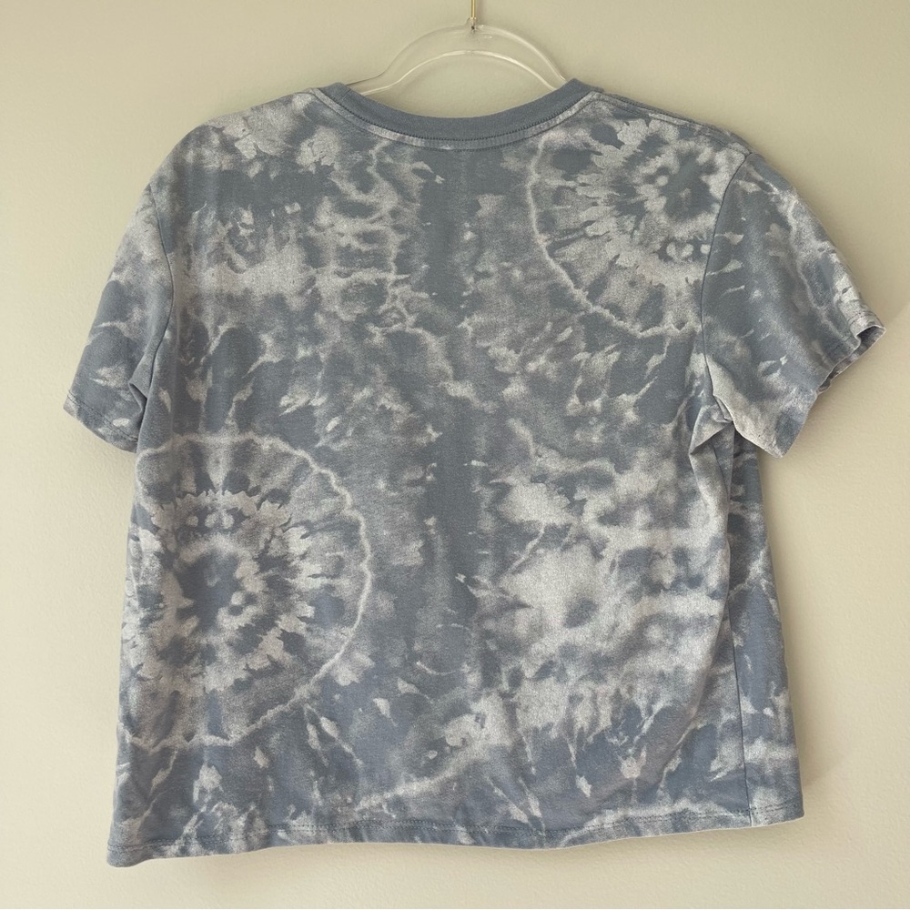 Disney Tie Dye Mickey Mouse Cropped T-Shirt Sz M - Picture 4 of 5